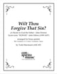Wilt Thou Forgive That Sin? Brass Quintet P.O.D. cover